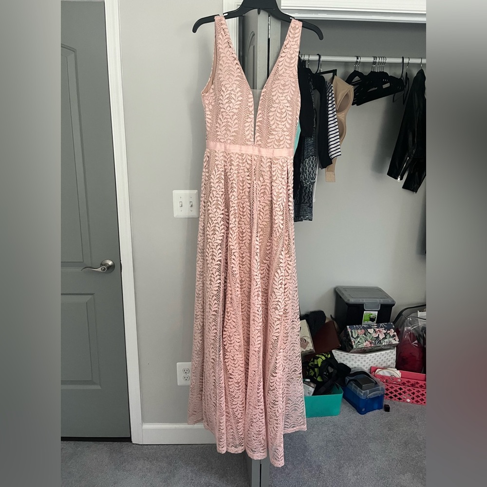 Long Lace dress